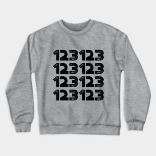 123123 12/31/23 New Year's Eve 2023 Vintage Retro Crewneck Sweatshirt